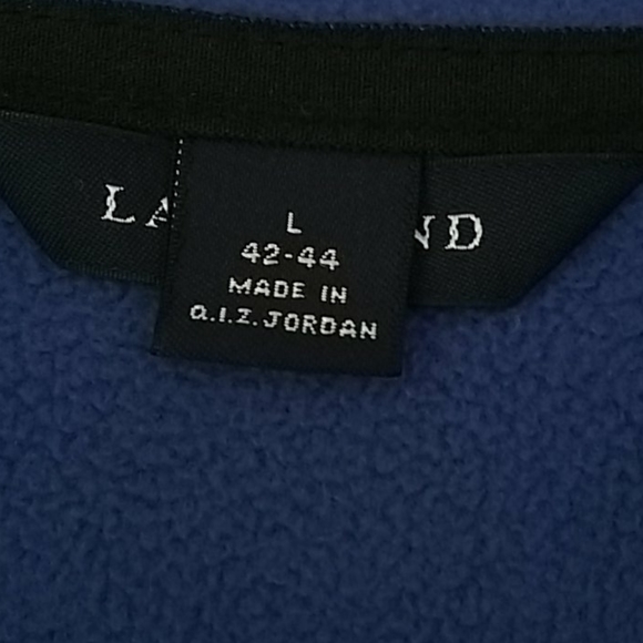 Lands' End  men's pullover long sleeve top size L - Picture 5 of 6
